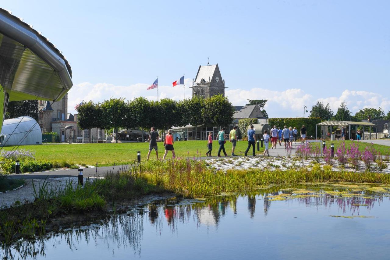 Camping Sainte Mere Eglise Eksteriør bilde